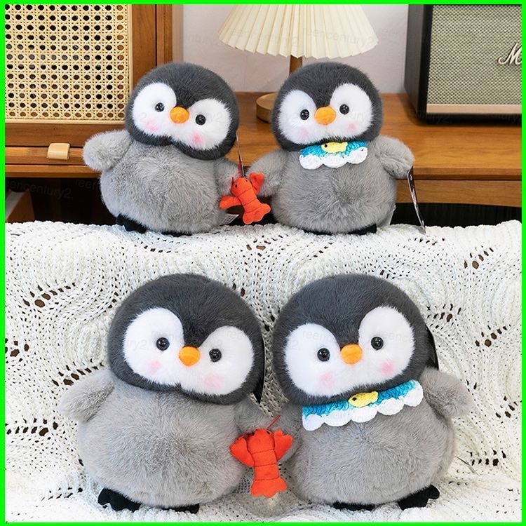 GC Penguin Plushie Dễ Thương Tôm Hùm Yếm Đồ Chơi nhồi bông Sang Trọng Đồng Hành Búp Bê