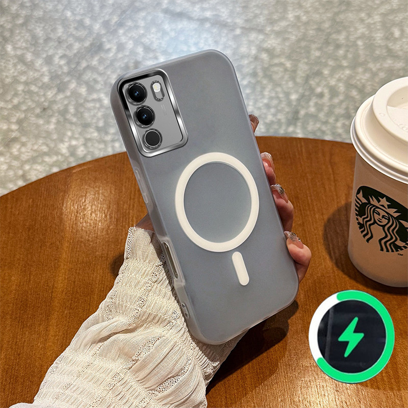 Thích hợp cho OPPO A5 4G / 5G 2025 A5i PRO 4G OPPO A5M 4G Ốp điện thoại màu mới thạch ốp lưng mờ từ 