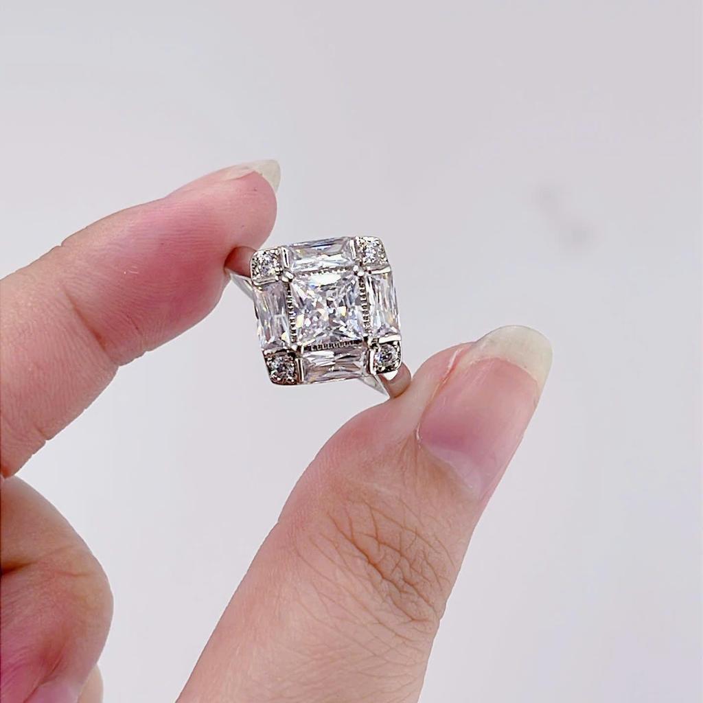 N97 - SIZE 8 NHẪN THIẾT KẾ HÌNH THOI XINH YÊU
