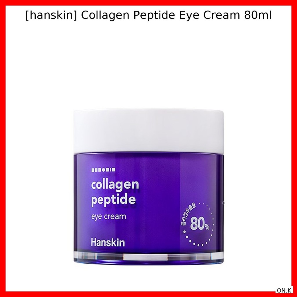 [hanskin] Kem Mắt Collagen Peptide 80ml / Kem Mắt Hàn Quốc / Collagen Peptide / Chính Hãng 100%