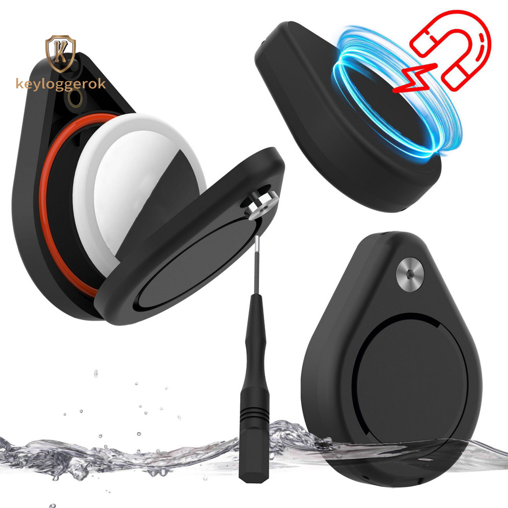 Móc khóa| Gps Tracker Vỏ chống bụi Gps Tracker Cover Vỏ bảo vệ cho Airtag Mini – Chất kết dính di độ