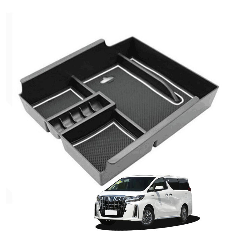 Thích hợp cho 15-18 Hộp lưu trữ Toyota Alpha 30 Series Alpha Hộp đựng tay vịn trung tâm Hộp lưu trữ