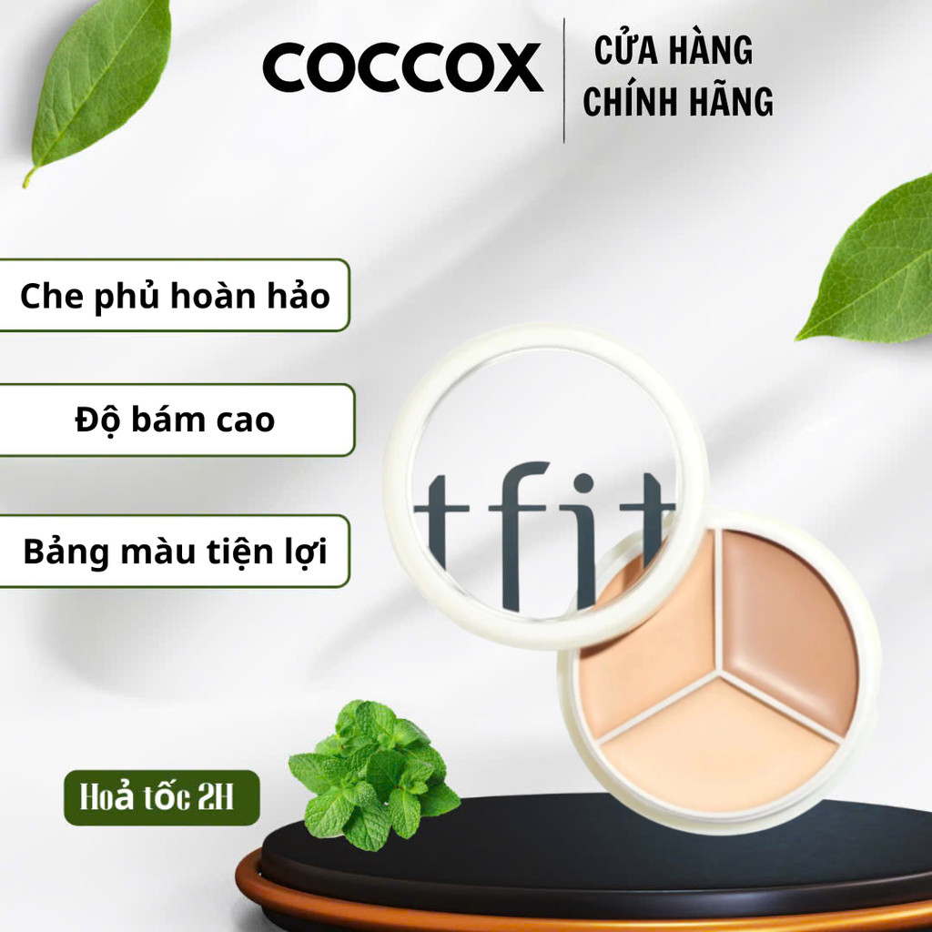 Che khuyết điểm TFIT, Ckđ triệt sắc tfit che phủ cao, kiềm dầu, lâu trôi Cover Up Pro 20g