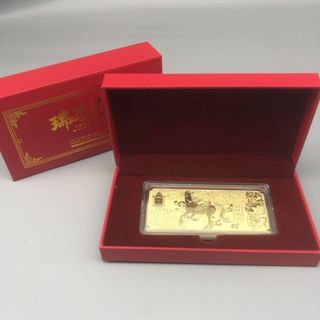 Huy Chương Cung Hoàng Đạo Thanh Mạ Vàng - Đồ Trang Trí Cho Đêm Giao Thừa Và Bộ Sưu Tập Linh Vật Năm Ngựa