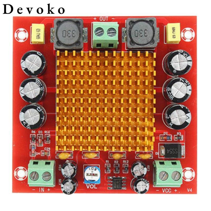 Devoko TPA3116DA 150W Mono Channel Stereo Bộ khuếch đại âm thanh nổi công suất kỹ thuật số Bảng AMP