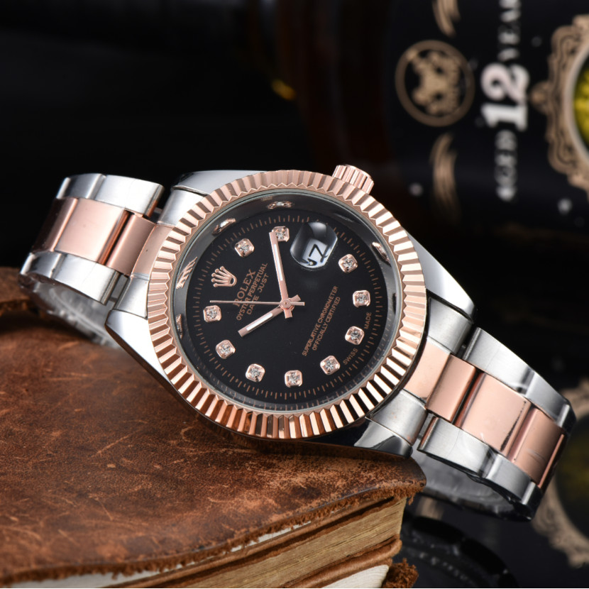 WDAP [Datejust] 2026AAARRo le xsa _ Watch Đồng hồ nam tự động 36mm, Đường kính 36mm, Vỏ đồng hồ bằng