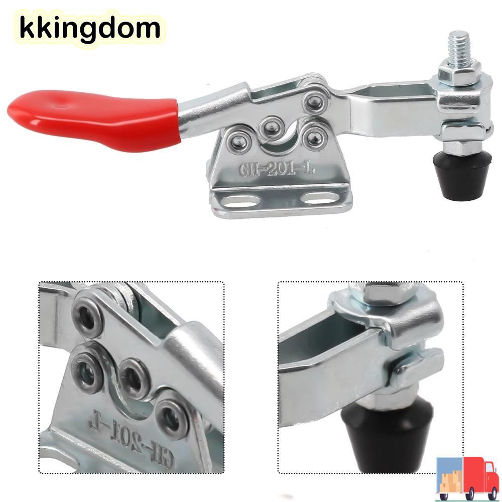 Kẹp chuyển đổi KKINGDOM, Kẹp cố định hàn ngang GH201-B, Dụng cụ cầm tay Phát hành nhanh Kẹp ngang ki