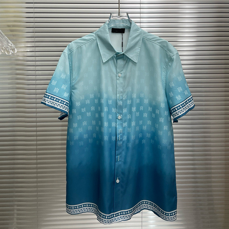OIZD  AMIR1 New Fashionable Casual Men's Wear3D Direct-print digital printing short-sleeve men's shi