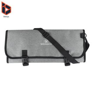 Túi đựng đầu bếp cuộn lên với 16 túi, đa năng, để đựng dụng cụ nấu ăn