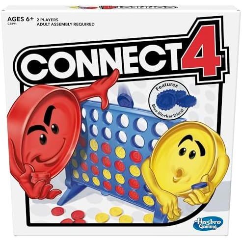 Trò chơi bảng chiến lược Hasbro Gaming Connect 4 từ 6 tuổi trở lên (Độc quyền của Amazon)