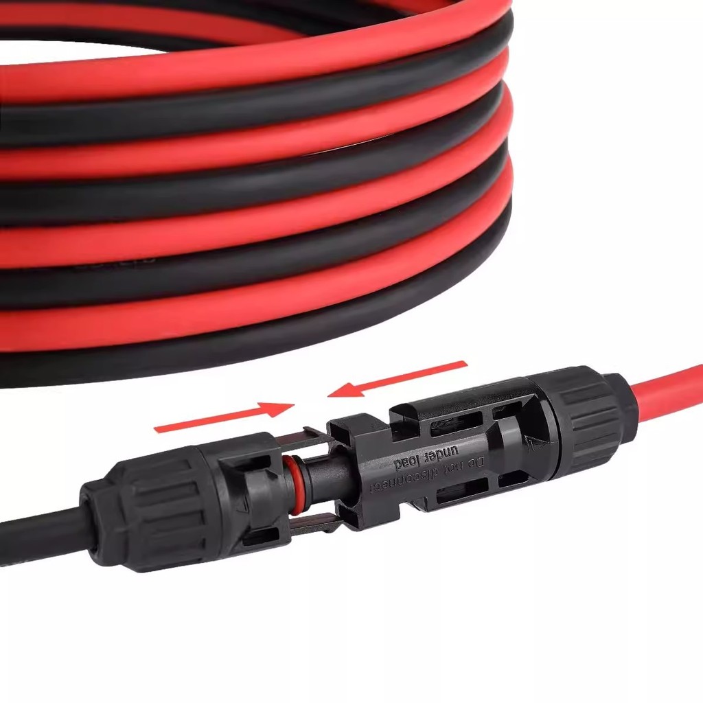 Cáp năng lượng mặt trời + Cáp mở rộng MC4 Đầu nối quang điện DC PV Test Lead Connector 2.5 Quang điệ