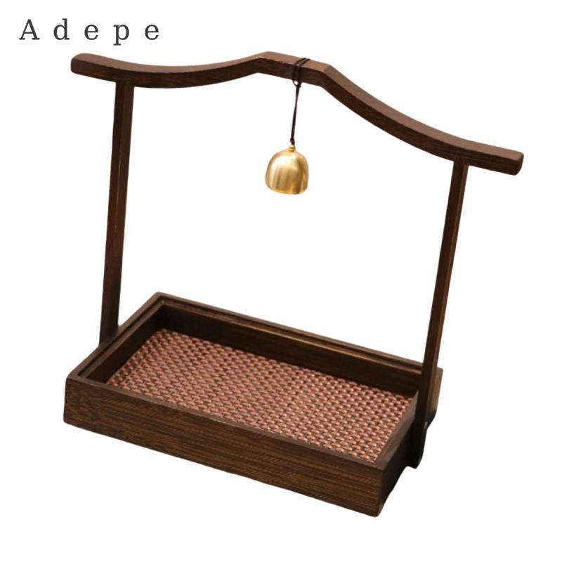 Khay đựng đồ ăn nhẹ bằng tre Hộp đựng món khai vị cho bữa tiệc phòng khách gia đình