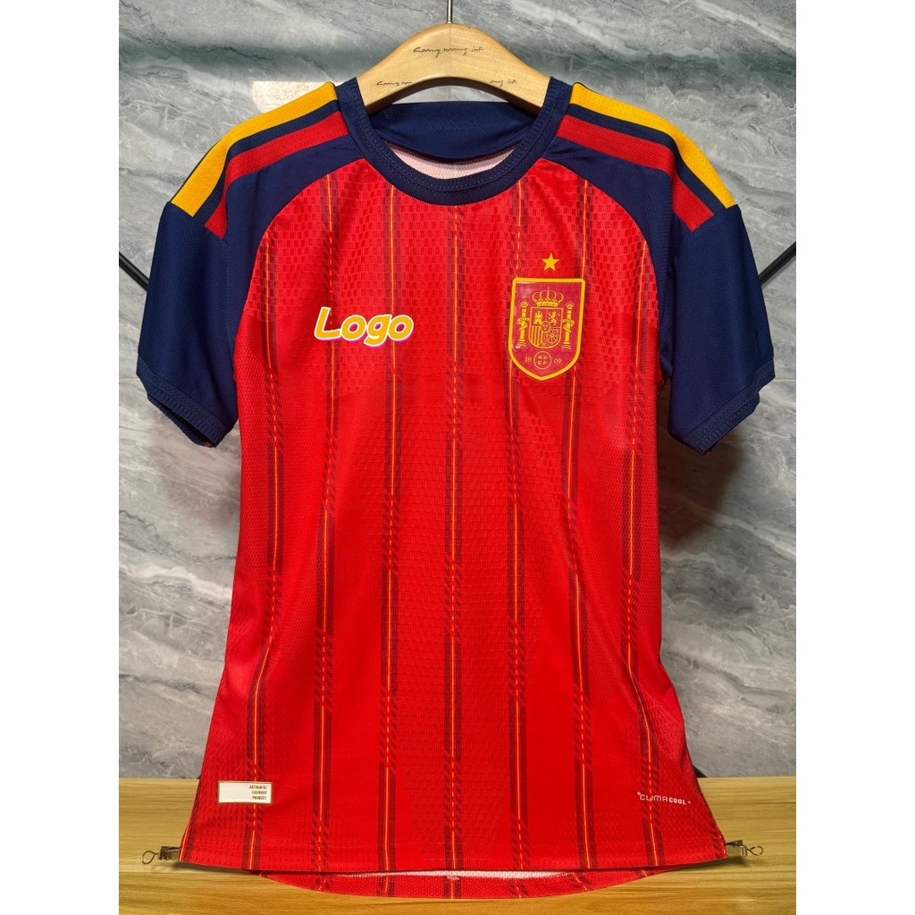 Phiên bản chính thức của áo bóng đá nam số 19 Yamal Lamine