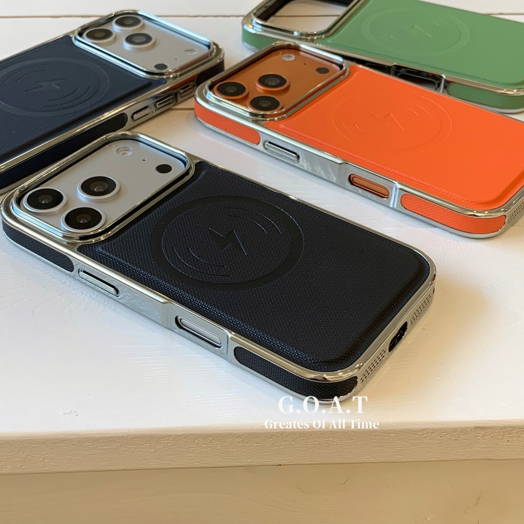 Vỏ mô hình hút từ tính bốn màu lỗ lớn Tương thích cho iPhone 17 pro max iPhone 17 16 15 13 14 pro ma