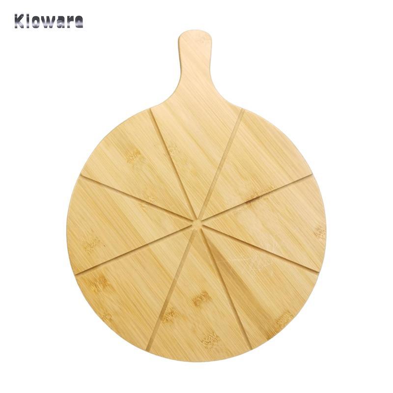 Pizza Thớt Dụng Cụ Nướng Bánh Trang Trí Có Tay Cầm Khay Pizza Phô Mai Phục Vụ Đĩa Phục Vụ Cho Phô Ma