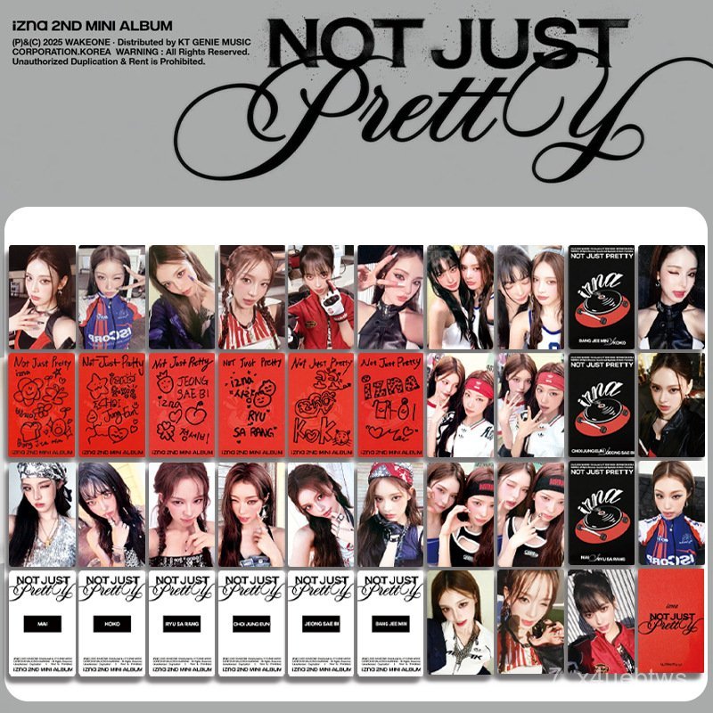 IZNA 《not just pretty》Thẻ ảnh album Thẻ Ưu Đãi Đặc Biệt Hàng hóa thẻ ngẫu nhiên