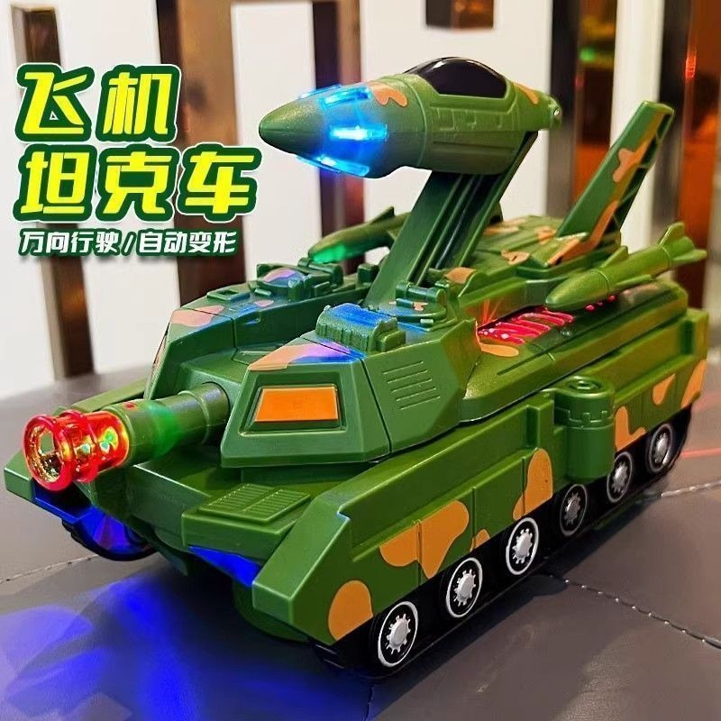 Trẻ Em Điện Transformers Đồ Chơi Xe Giáp Đa Năng Chiếu Sáng Hiệu Ứng Âm Thanh Transformers Robot Bé 