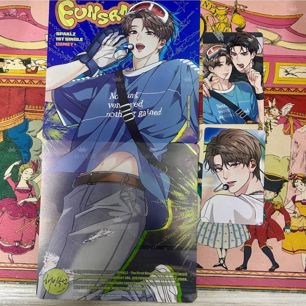 Chính hãng chính thức thung lũng] Lezhin2026 lịch bàn xung quanh thẻ nhỏ cắt trang lezhin lịch bàn đ