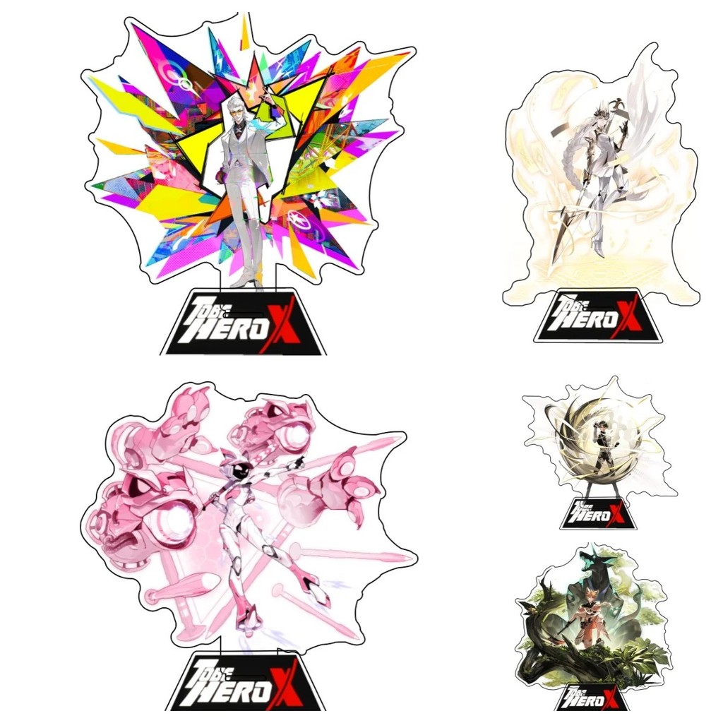 Standee Anime TO BE HERO X Mô Hình Mica Acrylic Trang Trí Bàn Học Nhân Vật X Loli Lucky Cyan Ghostbl