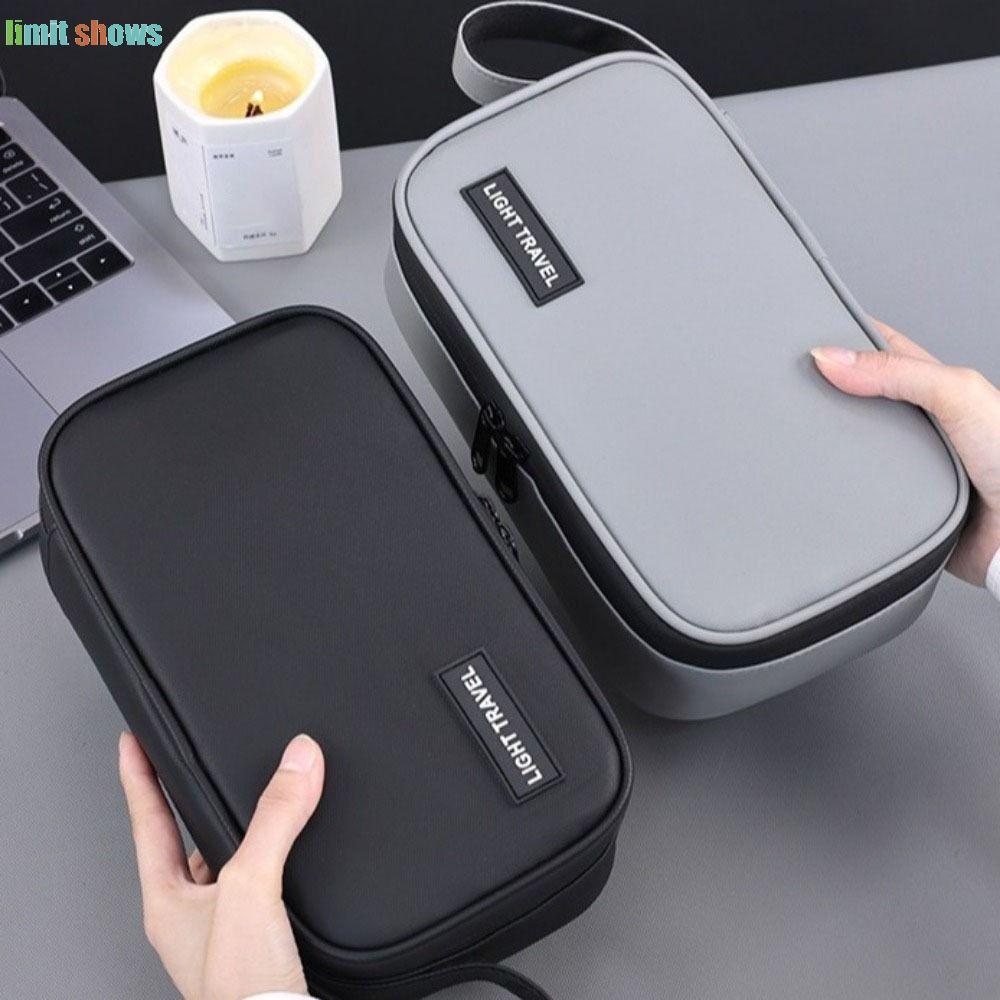 GIỚI HẠN HIỂN THỊ Túi lưu trữ phụ kiện kỹ thuật số, Túi sắp xếp điện tử dung tích lớn nhiều ngăn, Tú