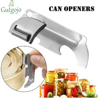 Dụng cụ mở hộp GUTGOJO, Dụng cụ mở chai 2 trong 1 bằng thép không gỉ, Dụng cụ nhà bếp Gấp nắp tháo nắp Dụng cụ mở bền Tiện ích sử dụng ngoài trời