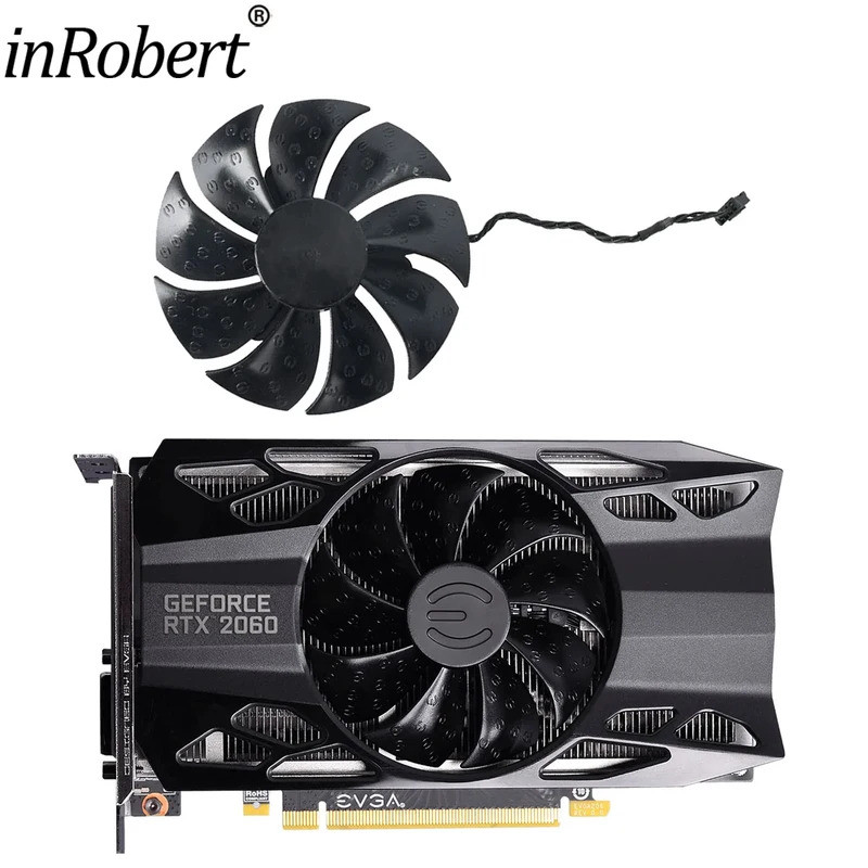 87MM PLD09220S12H RTX2060 Quạt Làm Mát Thẻ Video Thay Thế Cho EVGA GTX 1660 SUPER RTX 1650 1660 2060
