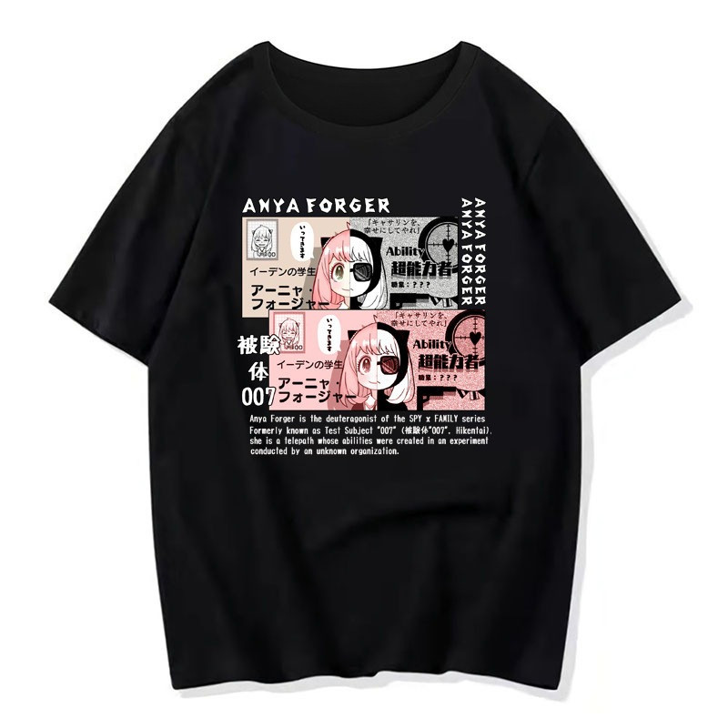 Áo thun nam nữ Chonmua 365 in hình SPY×FAMILY Truyện tranh Nhật Bản