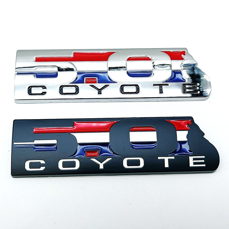 FENDER Thích hợp cho Mustang sửa đổi 5.0 COYOTE chắn bùn bên nhãn dán ô tô Winged Tiger Mondeo COYOT