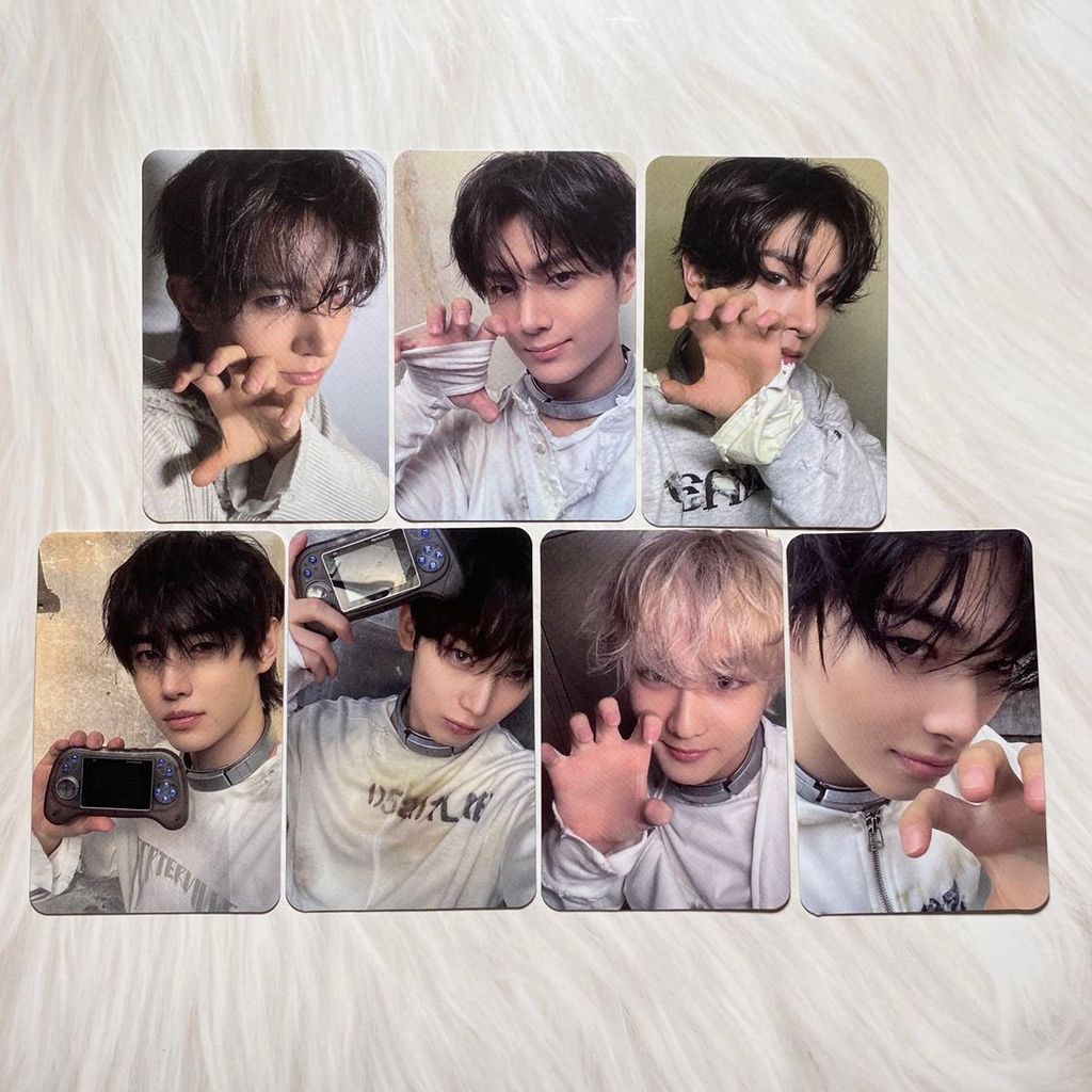 enhypen thẻ nhỏ gs25 mới trở lại mini 6 thẻ đơn gs25 thẻ đặc biệt