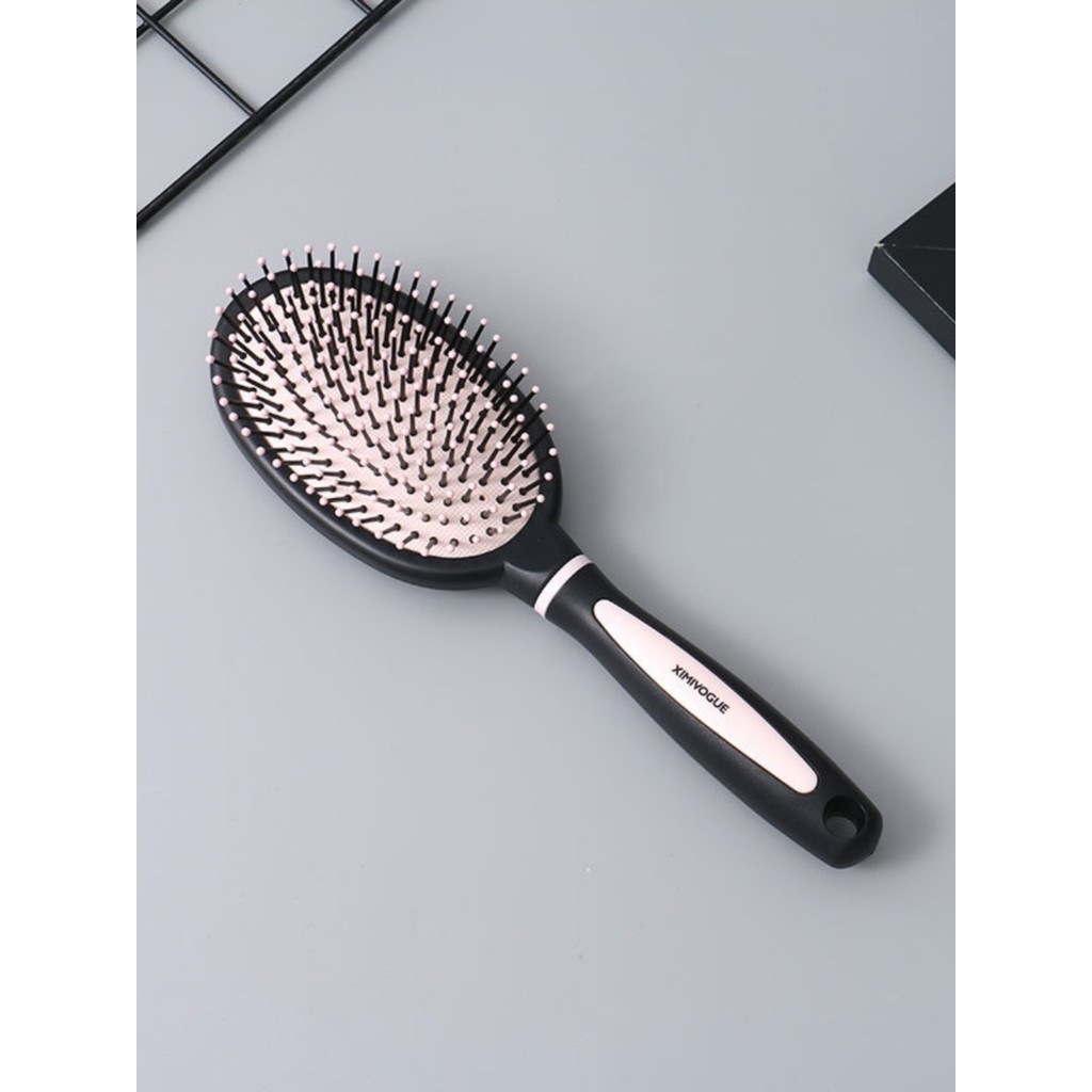 XIMIVOGUE Ximei Eslite Đơn Giản Lớn Tròn Massage Lược Thẳng Tóc Xoăn Đệm Tóc Lược Lông Tơ Tóc