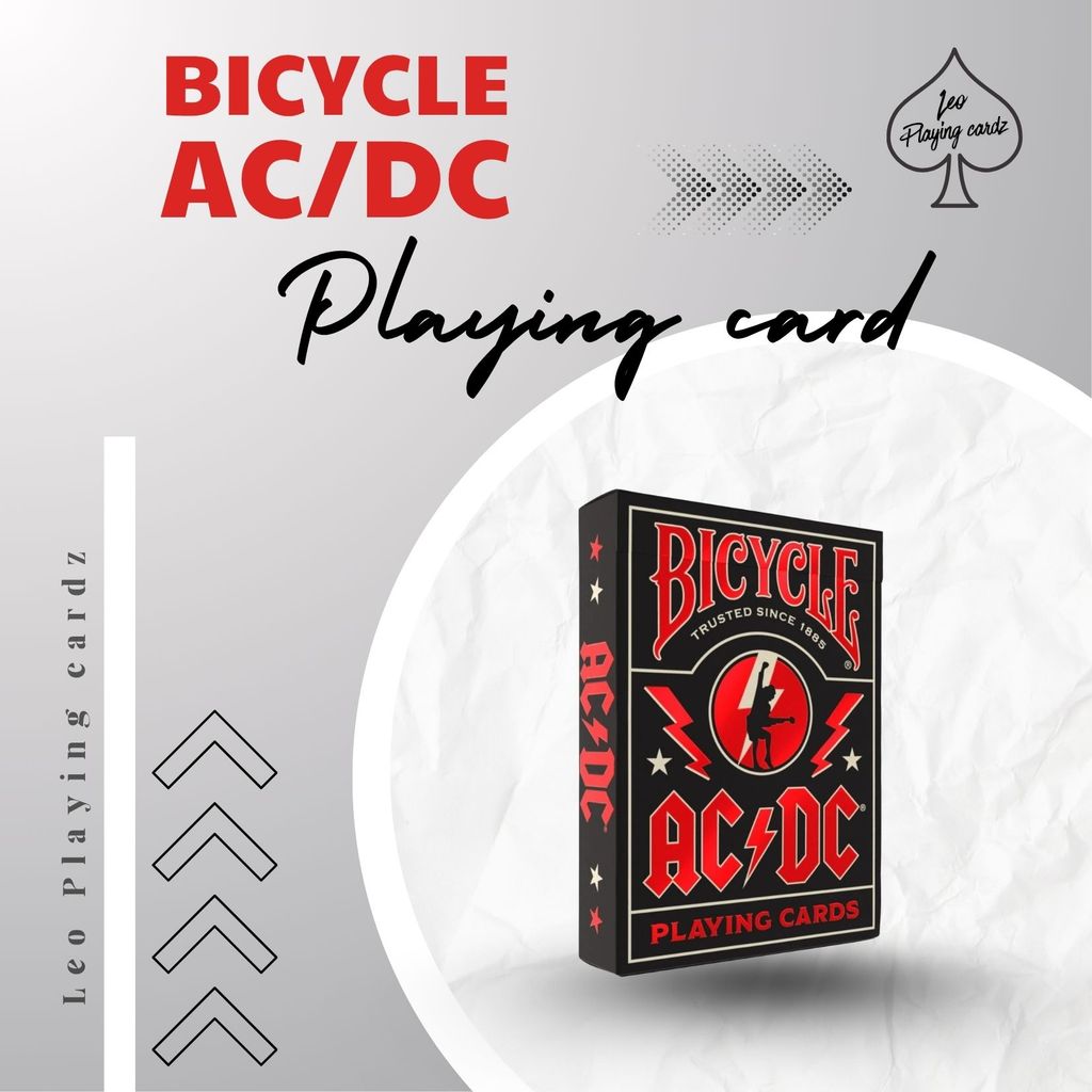 Bộ bài tây, sưu tầm BICYCLE ACDC playing card