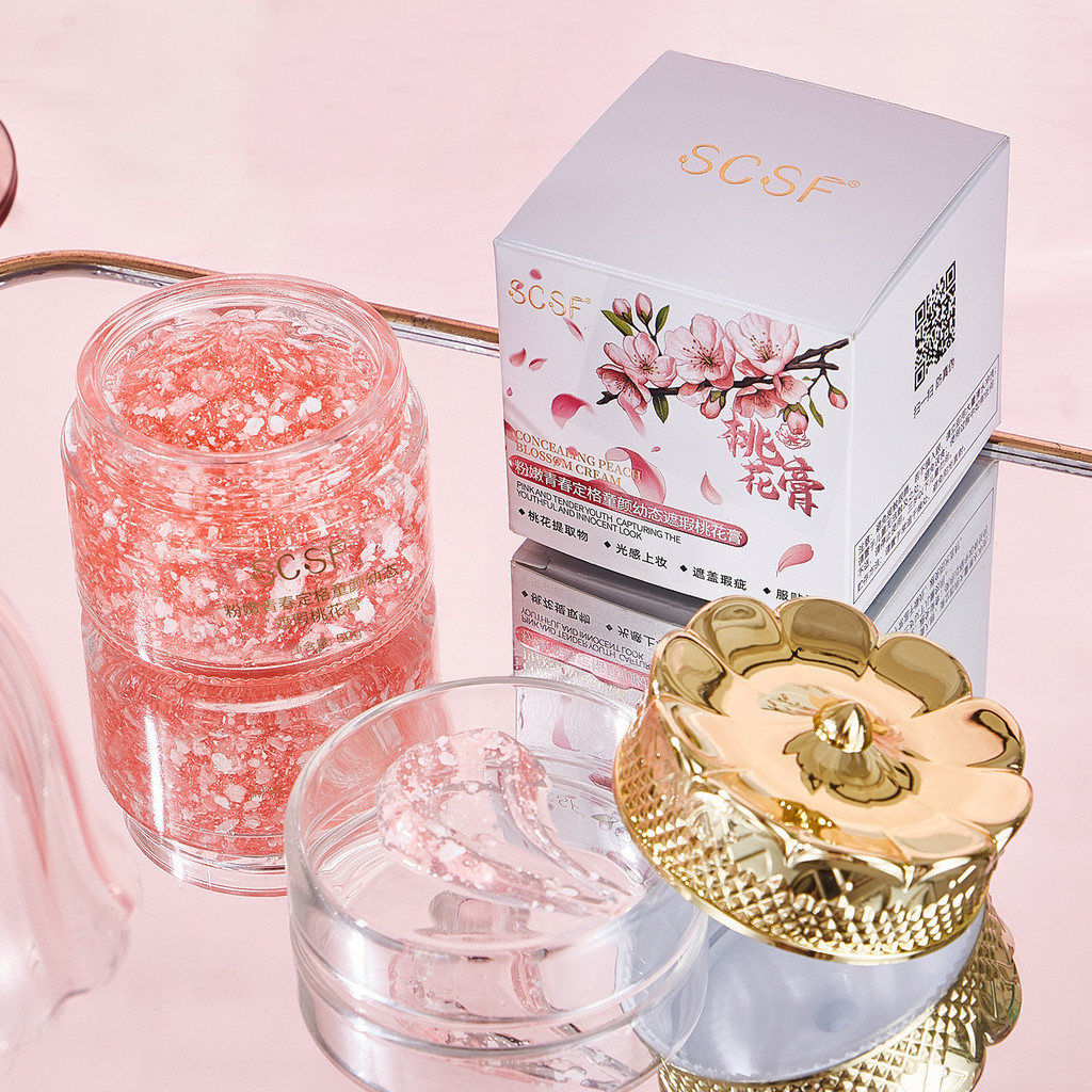 SSF Youth Fixed Grid Heavy Face Youth Kem che khuyết điểm Peach Blossom Cream 26.3.27