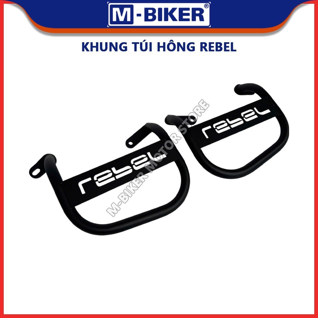 Khung túi hông Rebel 300, Khung túi hông Rebel 500, Baga hông rebel 300/500, Giá đỡ túi hông Rebel
