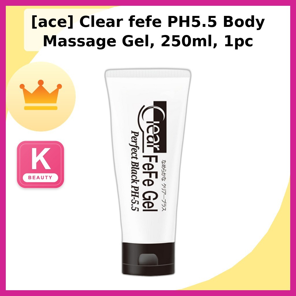 [ace] Gel Massage toàn thân Clear ffe PH5.5, 250ml, 1pc / Gel toàn thân Hàn Quốc / Công thức pH 5.5 
