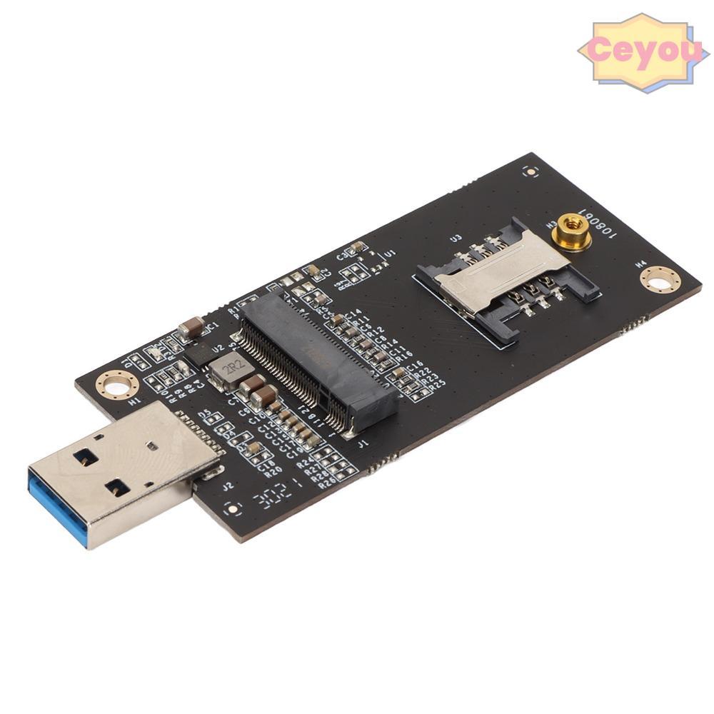 Bộ chuyển đổi CEYOU M.2 sang USB, Bộ chuyển đổi phích cắm và chạy thiết kế ổn định NGFF sang USB 3.0