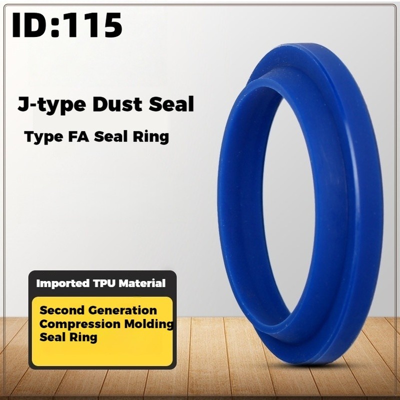 Vòng niêm phong chống bụi loại YXJ J115 * 129 * 8 / 12 115 * 131 * 7 / 13 phớt dầu thủy lực FA / JA 