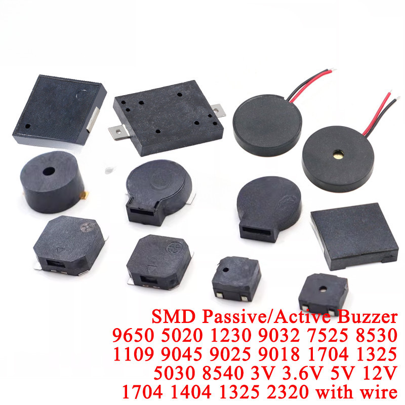 5 Chiếc SMD Từ Piezo Loa Buzzer 8630 1109 9045 9025 9018 5020 1230 9032 7525 8630 8540 Thụ Động 9650