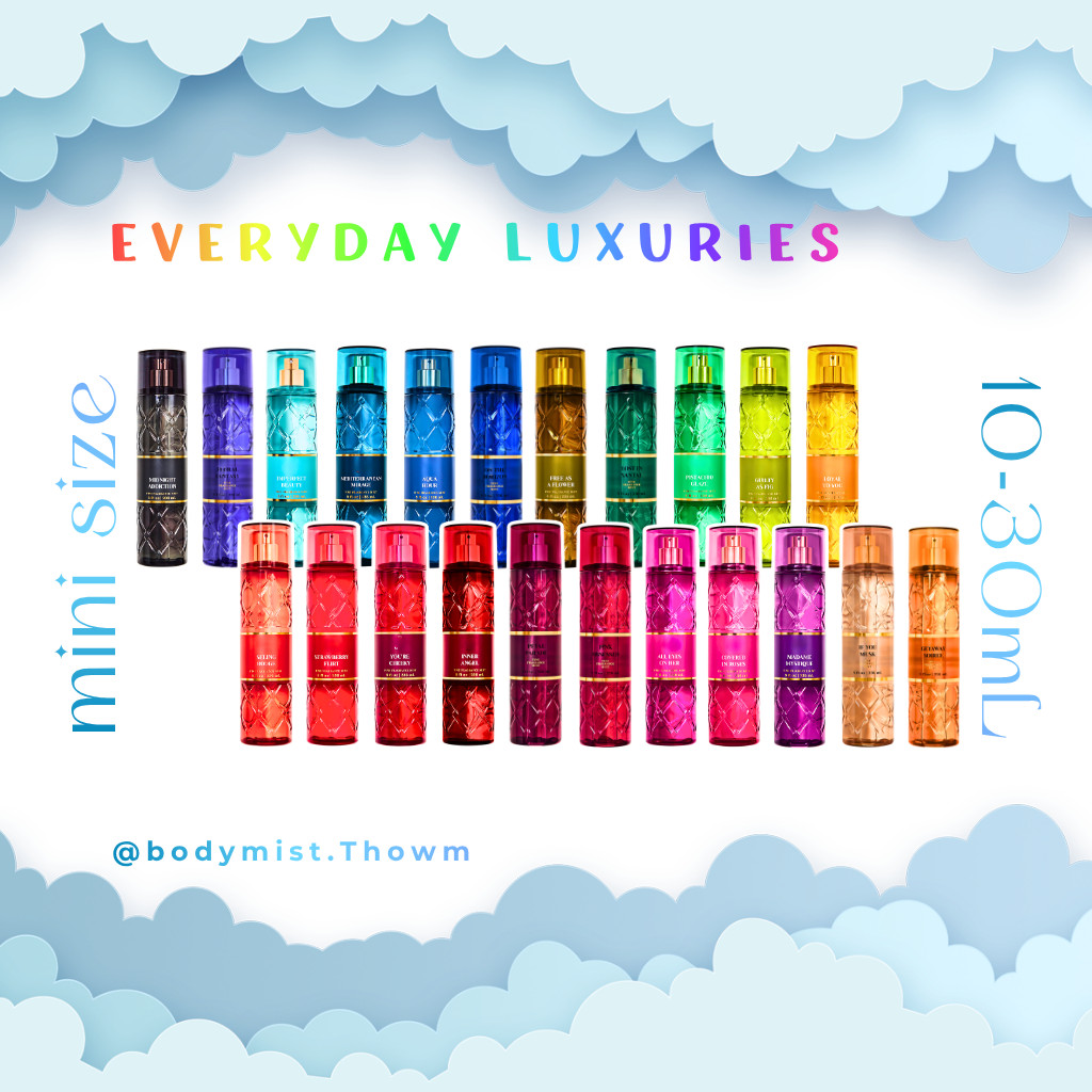 [ 10/30mL ] If You Musk | Guilty As Fig | Free As A Flower- Xịt thơm Body Mist