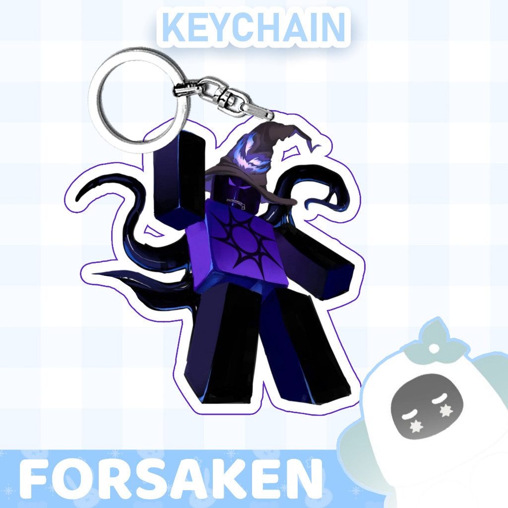 Ganci / Gantungan Kunci Akrilik ROBLOX FORSAKEN AZURE
