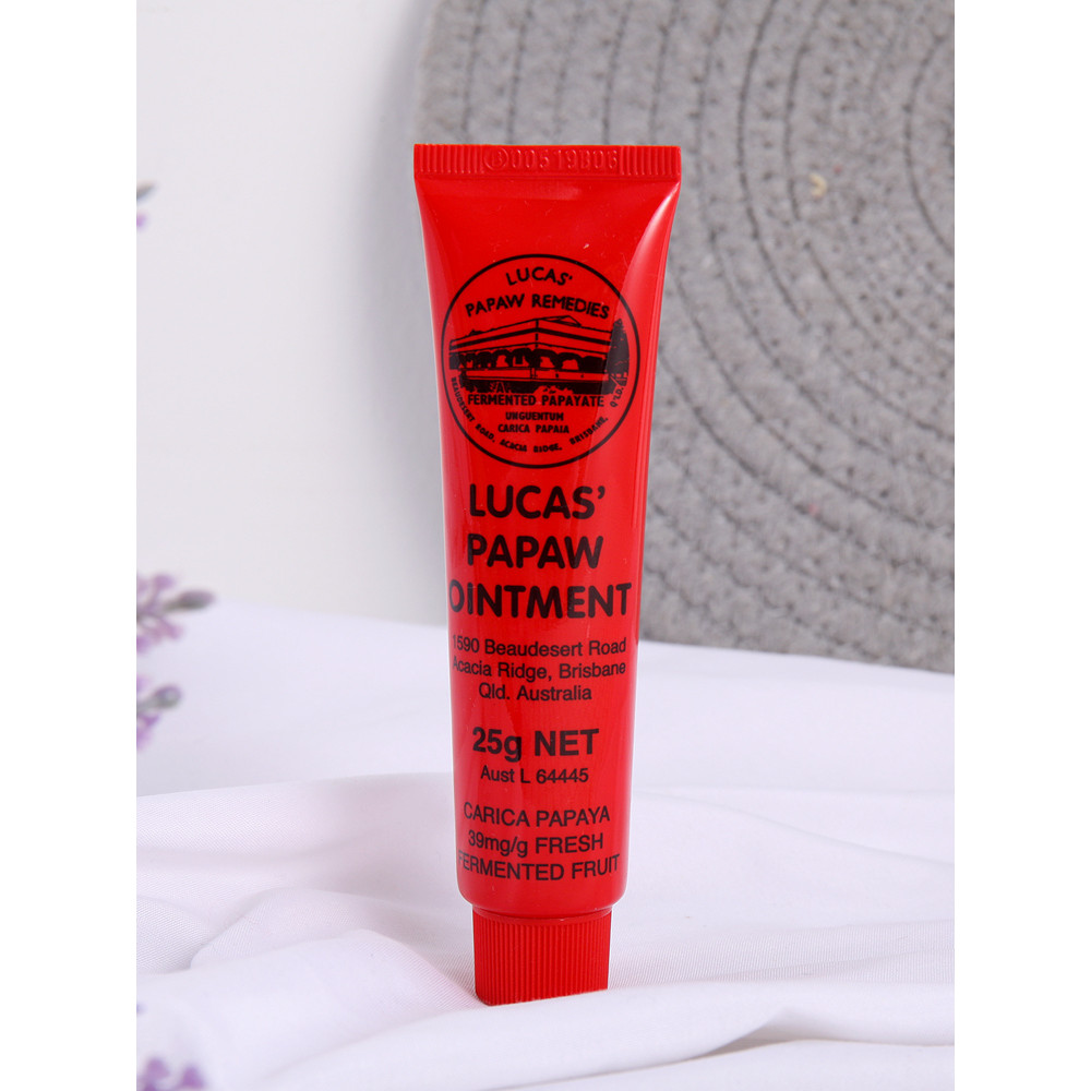 Úc Chính Hãng Lucas Papaw Papaw Papaw Kem Đu Đủ Kem Son Dưỡng Môi Cho Bé Dưỡng Ẩm Dưỡng Ẩm 25g