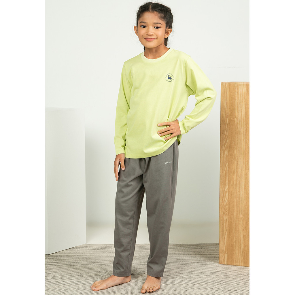 Pajamas Set Trẻ Em Skechers Home Wear Pajamas Set - SL325K285-01GG
