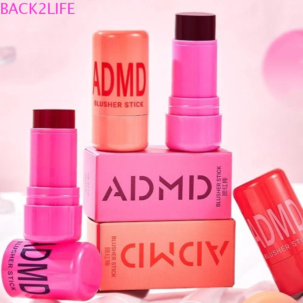 BACK2LIFE 2 Son bóng đa năng, 4 màu Matte Facial Contour Rouge, Công thức lâu trôi sang trọng Hiệu ứ