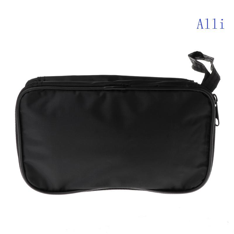 Alli Bền Đồng Hồ Vạn Năng Đen Túi Vải Chống Thấm Nước Chống Sốc Mềm Mại Cho Ốp Lưng 20x12x4