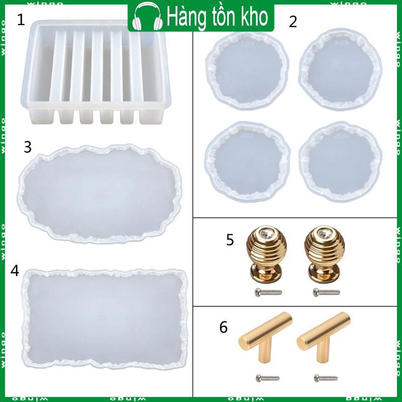 Khay nhựa geode cho coaster và thảm tay - hộp bảo quản tiện lợi