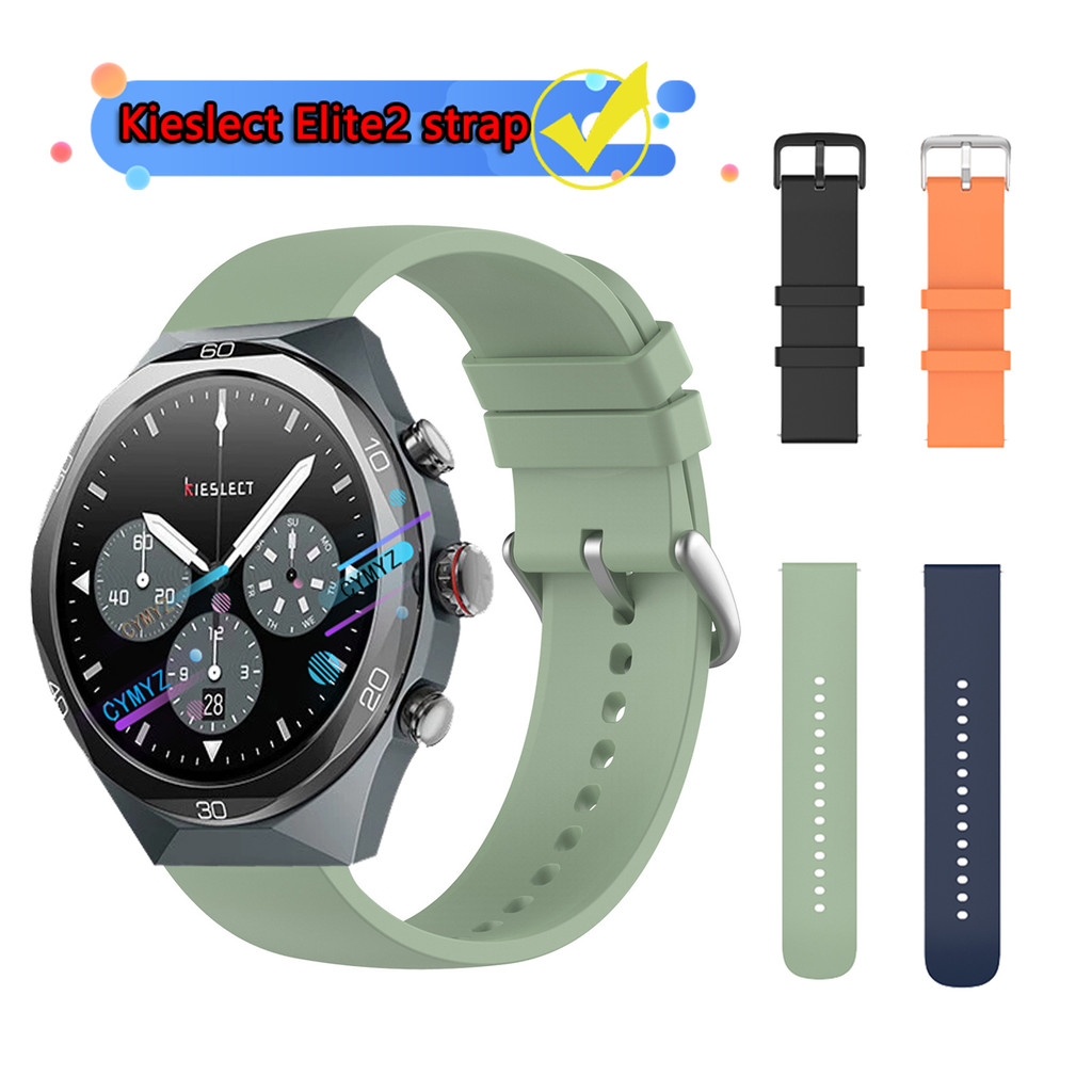 Dây đeo Kieslect Elite2 Dây đeo silicon Kieslect AI Smartwatch Elite2 Dây đeo cổ tay thể thao