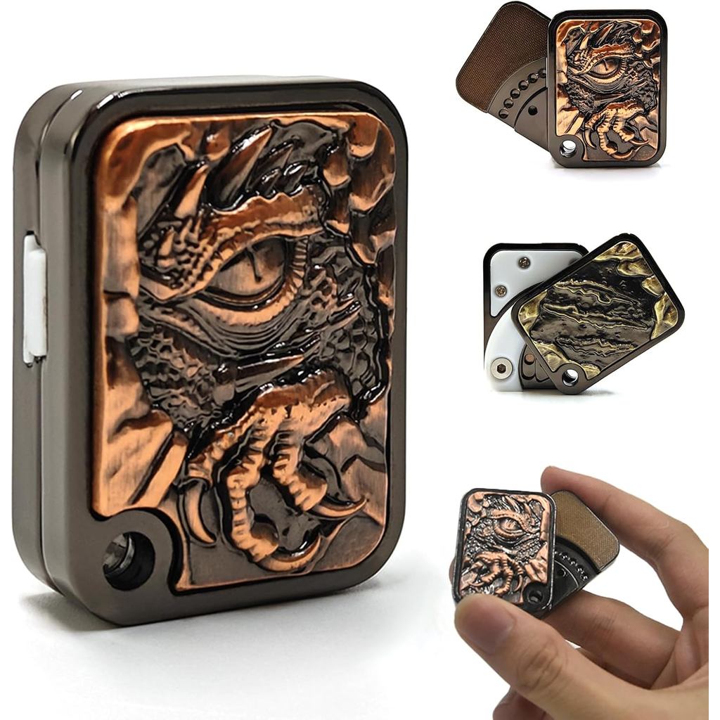 Evil Dragon Fidget Slider, EDC Fidget Toys Đồ chơi cảm giác dành cho người lớn Thanh trượt Haptic, T