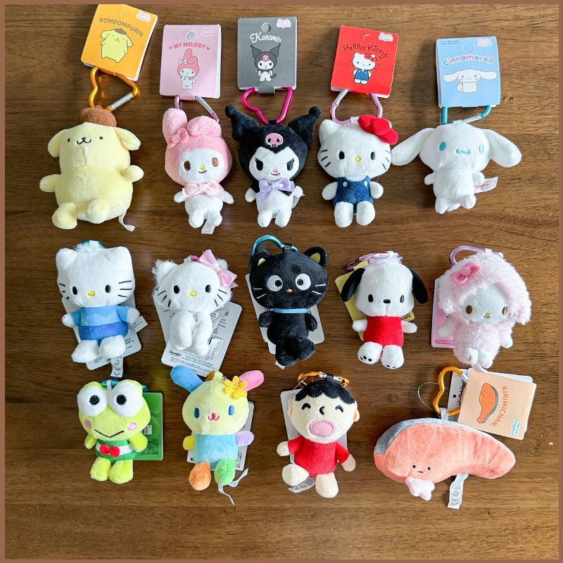 SY Sanrio Hello Kitty Kuromi Người Nổi Tiếng Jisoo Lấy Cảm Hứng Từ Khóa Trái Tim Sang Trọng Túi Char