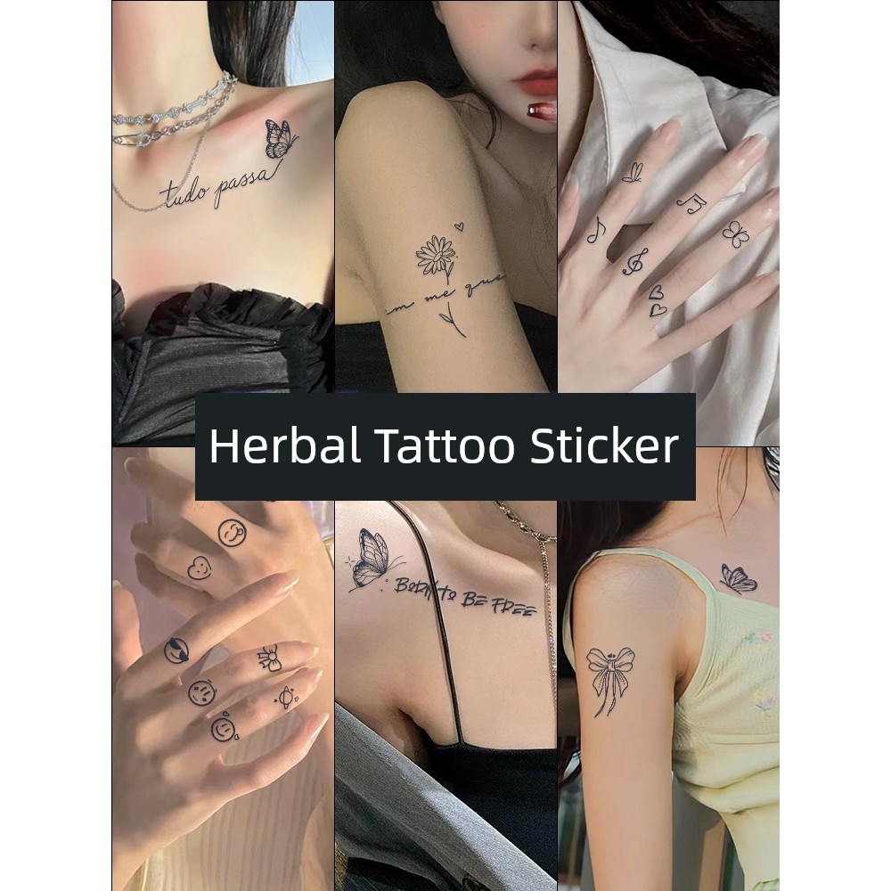 xăm 15 ngày hình xăm 15 ngày Nhãn dán hình xăm thảo dược cánh tay tươi gợi cảm