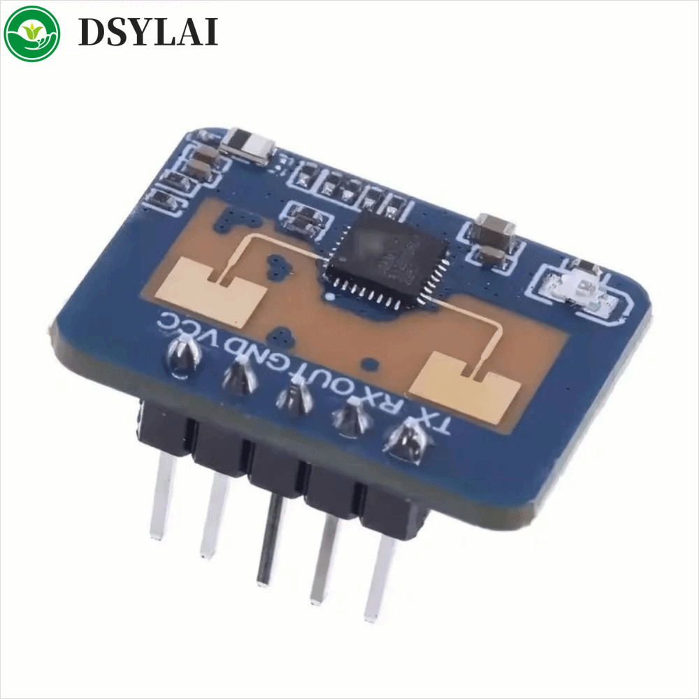 Cảm biến DSYLAI LD2410C, Radar sóng FMCW Cảm biến radar 24GHz có độ chính xác cao, Phát hiện không t