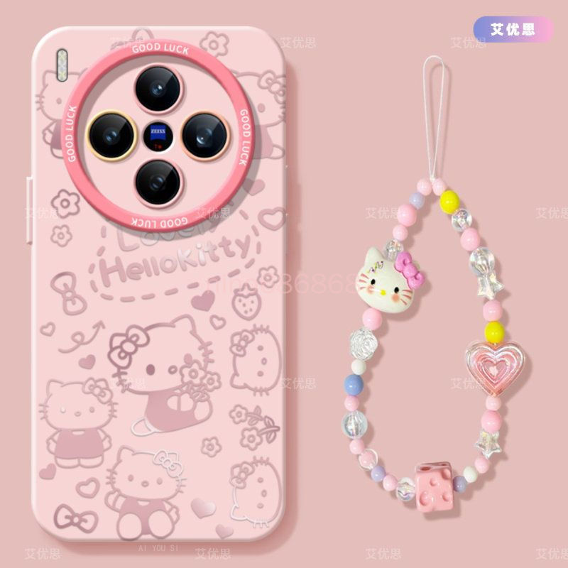 Ốp điện thoại Vivo X300 Pro x300 ultra x300 pro Vỏ bảo vệ toàn diện bằng silicon Hello Kitty